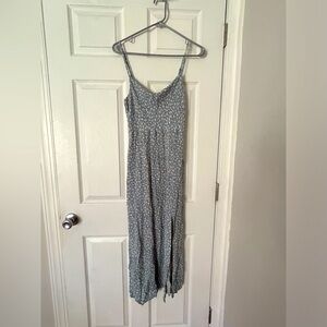 American Eagle Midi Blue Floral Dress